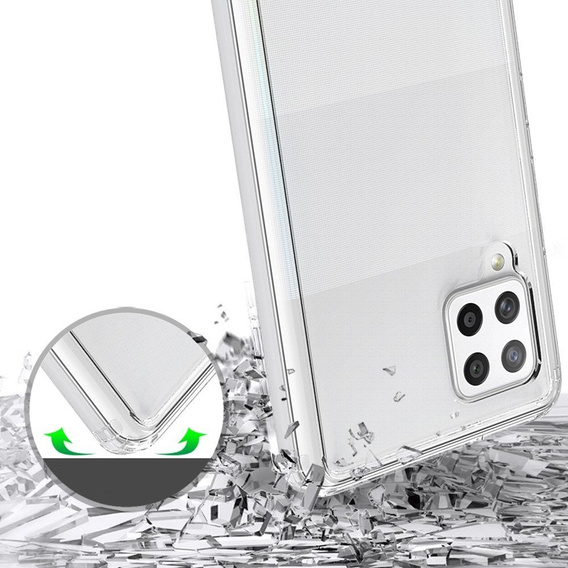 Case for Samsung Galaxy A42 5G, Fusion Hybrid, transparent