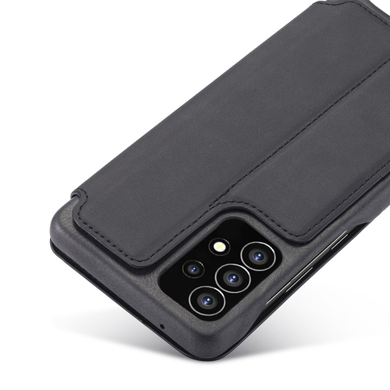 Flip case for Samsung Galaxy A53 5G, LC.IMEEKE, black