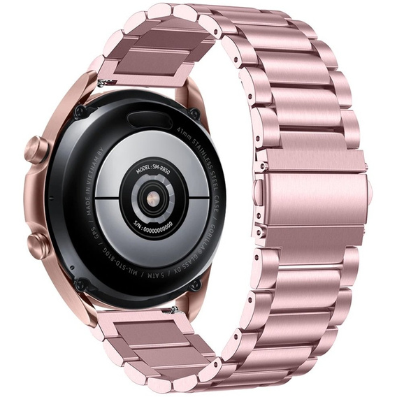 Stainless bracelet 20mm Rose Pink