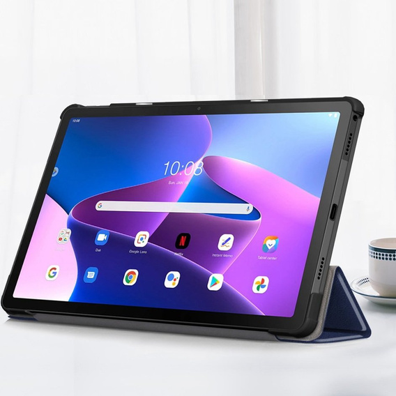Case for Lenovo Tab M10 Plus 10.6 TB-125F / TB-128F 3 Gen, Smartcase, blue