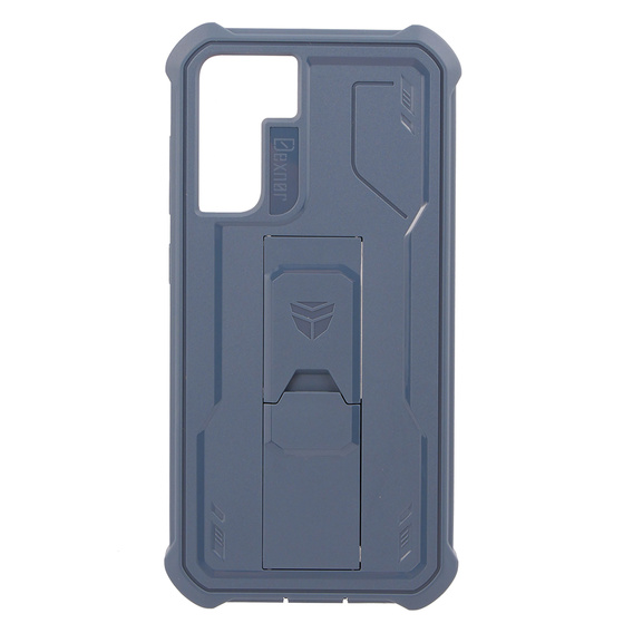 Armored case for Samsung Galaxy S21 FE, Dexnor Full Body, dark blue