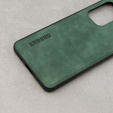 Case for Samsung Galaxy A53, ERBORD Business, with metal plate for car mounts, green