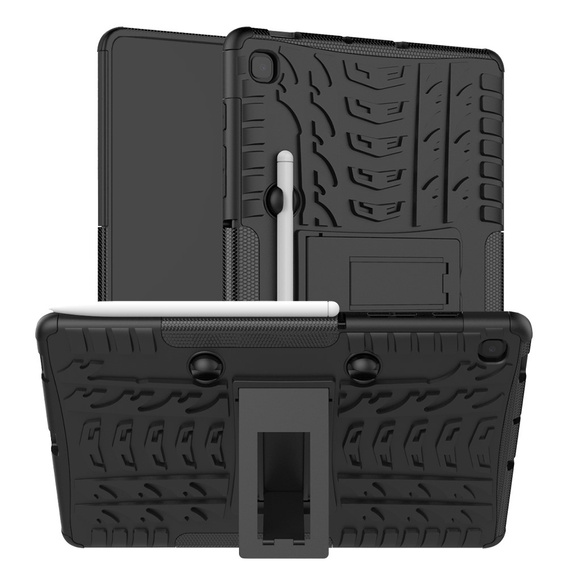 Case for Samsung Galaxy S6 Lite, Tire Armor, black