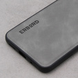 Case for Xiaomi Redmi 12C, ERBORD Business, with metal plate for car mounts, light grey