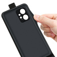Flip case for Xiaomi Redmi Note 12 4G, Flip, black