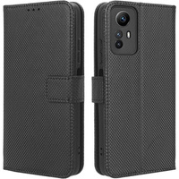 Flip case for Xiaomi Redmi Note 12S 4G, Wallet Smart Magnet, black
