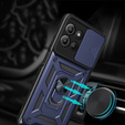 Case for Motorola Moto G15 / Motorola Moto G15 Power, CamShield Slide, blue