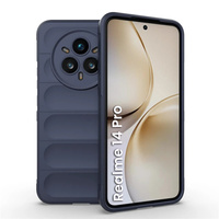 Case for Realme 14 Pro 5G, Gaming Shockproof, dark blue