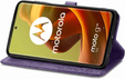Flip case for Motorola Moto G85, Mandala, purple