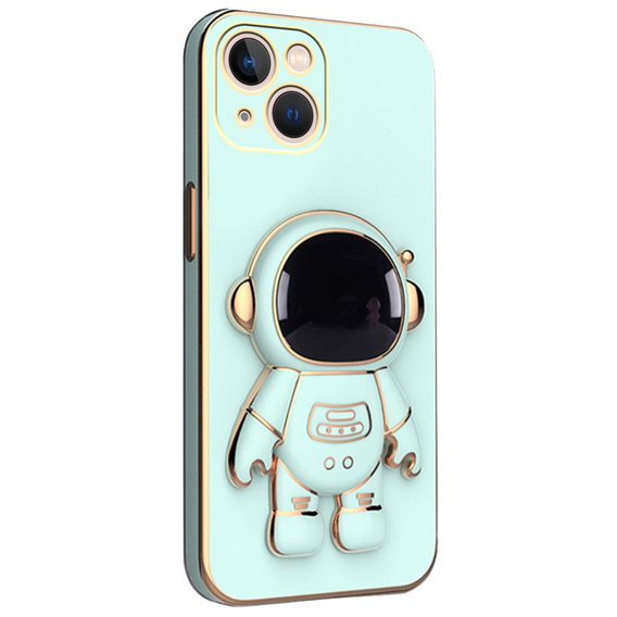 Case for iPhone 14 Plus, Astronaut, mint