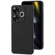 Case for Xiaomi Poco F6, Silicone Lite, black