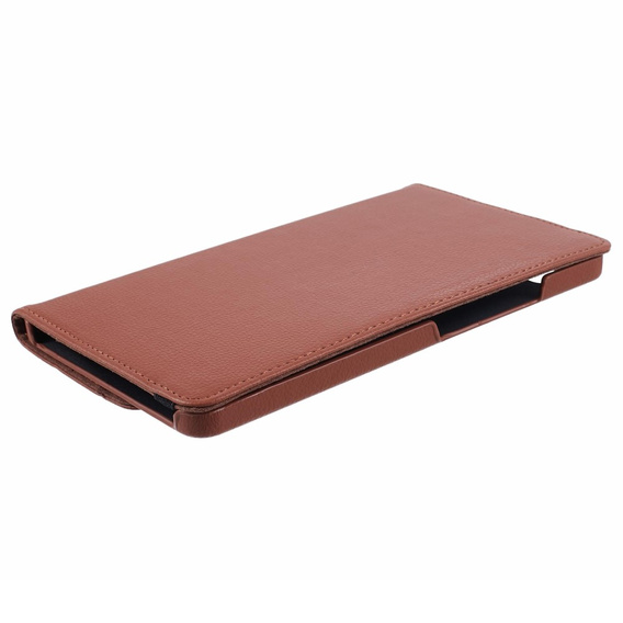 Case for Samsung Galaxy Tab A11 / A9, Rotating 360, brown
