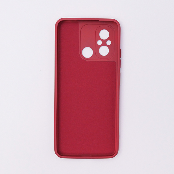 Case for Xiaomi Redmi 12C, Silicone Lite, red