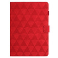 Case for Lenovo Tab M10 Plus 10.6 Gen 3 TB-125F TB-128F, Classic, with space for stylus, red