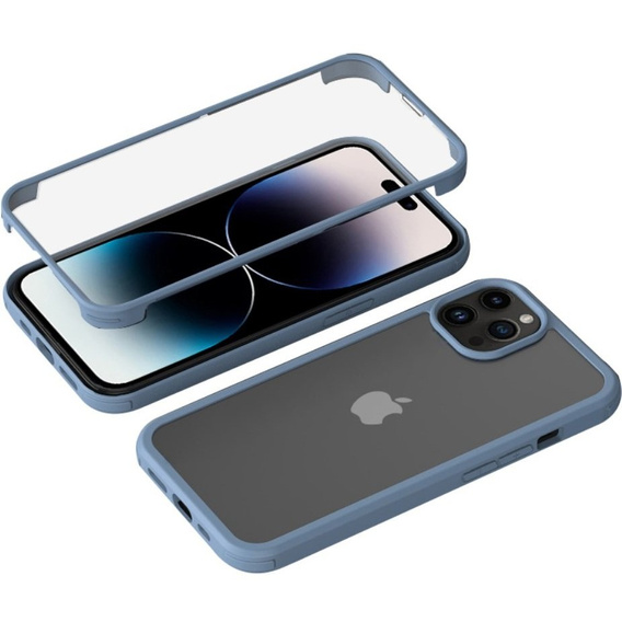 Case for iPhone 14 Pro, ERBORD Guardian, blue