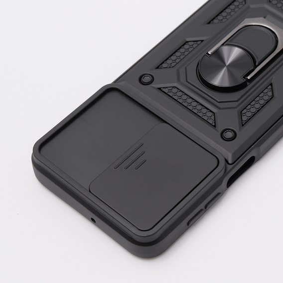Case for Motorola Moto G54 5G, CamShield Slide, black