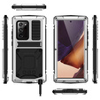 Case for Samsung Galaxy Note 20 Ultra, R-JUST, armoured, silver