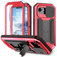 Armored case for iPhone 16E, R-JUST, red