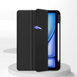 Case for iPad Air 13" 2025/2024 (7/6 gen.), Smartcase Hybrid, with stylus space, black
