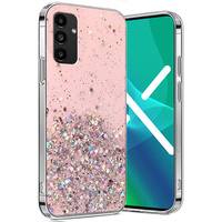 Case for Samsung Galaxy A04S / A13 5G, Glittery, pink