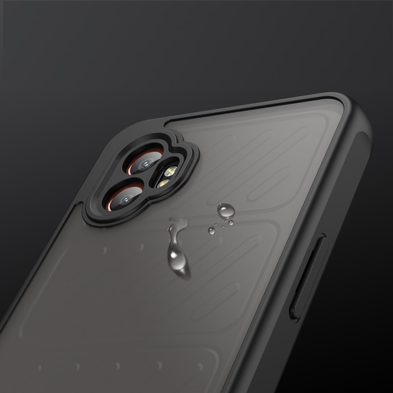 Case for Samsung Galaxy Xcover 7 Pro, Fusion Hybrid, transparent / black