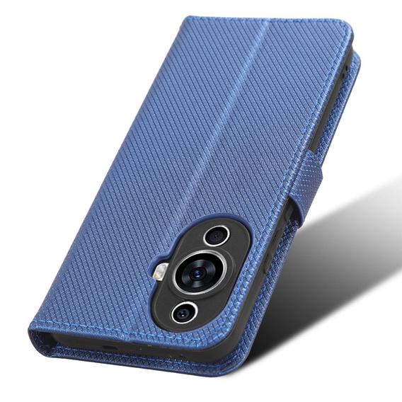 Flip case for Huawei Nova 11, Wallet Smart Magnet, blue