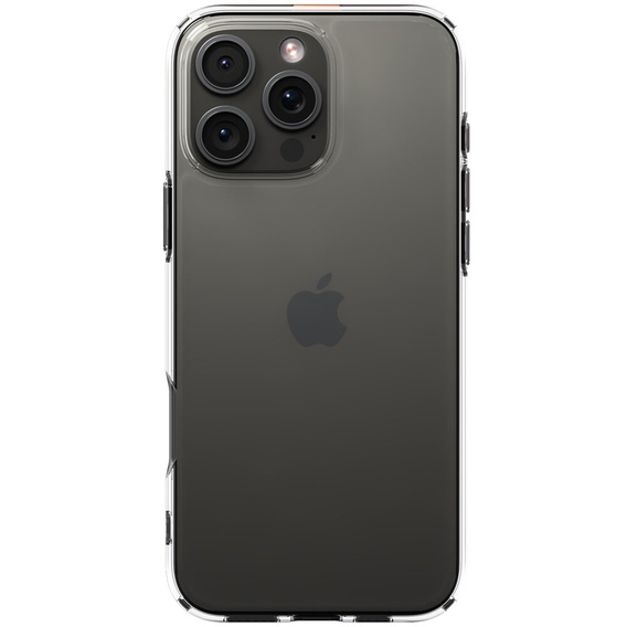 Spigen case for iPhone 16 Pro, Ultra Hybrid, transparent + 9H Tempered Glass