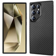Case for Samsung Galaxy S24 Ultra, ERBORD KevlarGuard, black