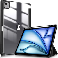 Case for iPad Air 13" 2025/2024 (7/6 gen.), Smartcase Hybrid, with stylus space, black