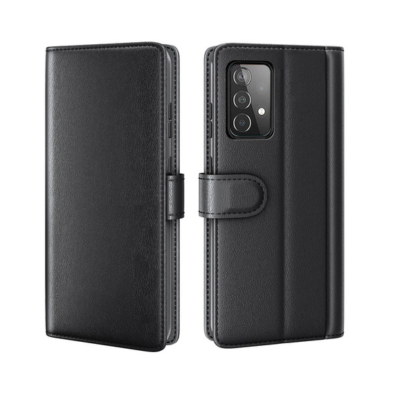Flip case for Samsung Galaxy A52 / A52s, Split Leather, blue
