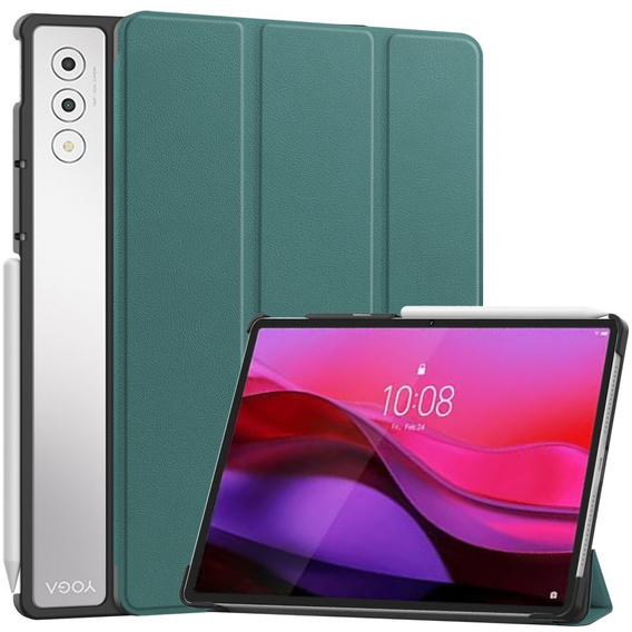 Case for Lenovo Yoga Tab Plus, Smartcase, green