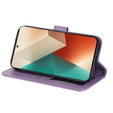 Flip case for Xiaomi Redmi Note 13 5G, Mandala, purple