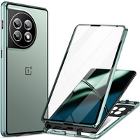Case for OnePlus 11 5G, Magnetic Dual Glass, green