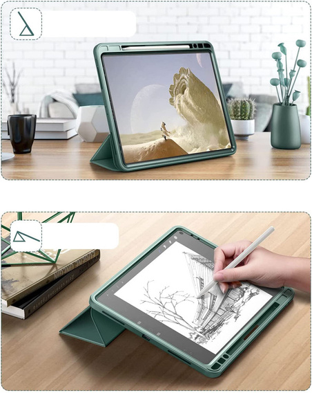 Case for iPad Pro 12.9 2020/2021/2022, Suritch Full Body, green