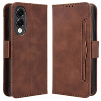 Flip case for Samsung Galaxy S25 Edge, Card Slot, brown