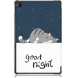Case for Lenovo Tab M10 Plus 10.6 TB-125F / TB-128F 3 Gen, Smartcase, sleeping cat