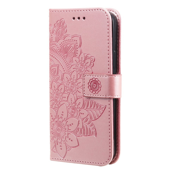 Flip case for Samsung Galaxy A13 4G, Mandala Flower, pink
