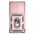 Case for Samsung Galaxy S24 Ultra, CamShield Slide, pink rose gold