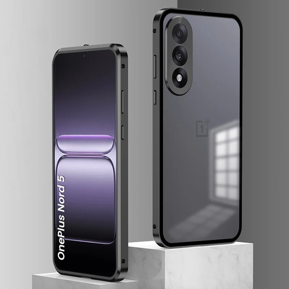 1 x Case for OnePlus Nord 5, Frame Case, black