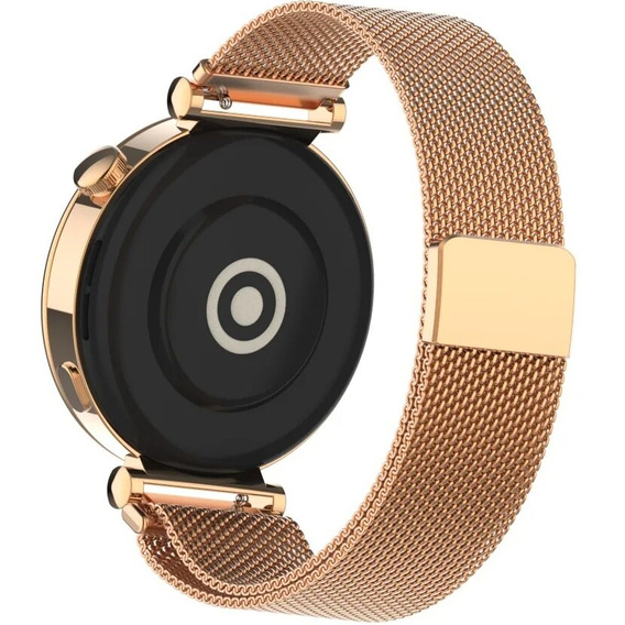 Milanese bracelet 18mm for Garmin Vivoactive 4S, Black