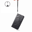 Flip case for Samsung Galaxy M15 5G, Butterfly, black