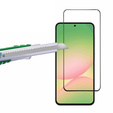3D Tempered Glass for Samsung Galaxy A56, black frame