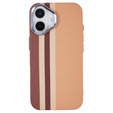 MagSafe's iPhone 16 Plus Case, Carbon Fiber, yellow