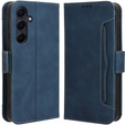 Flip case for Samsung Galaxy A55 5G, Card Slot, blue
