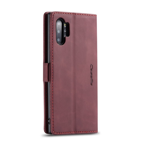 CASEME case for Samsung Galaxy Note 10 Plus/5G, Leather Wallet Case, red