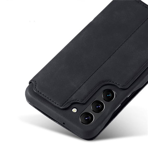 Flip case for Samsung Galaxy S23, ERBORD Retro, black