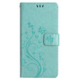 Flip case for Xiaomi Redmi Note 13 Pro+, Butterfly, light blue