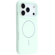 Silicone sleeve for iPhone 17 Pro, for MagSafe, anti-shock, green