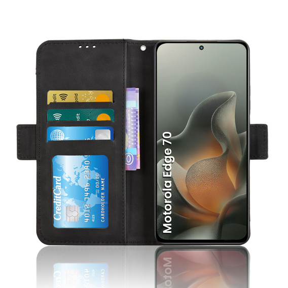 Card Slot Flip Case for Motorola Edge 70