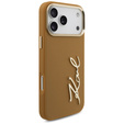 Karl Lagerfeld Karl Script Logo case – with metal buttons for iPhone 17 Pro Max